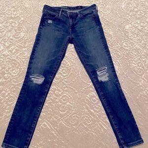 AG Adriano Goldschmied Ankle Length Skinny Jeans